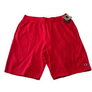 Champion Reverse Weave Retro 90’s Sweat Shorts Red Sz XXL